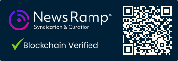 Blockchain Registration, Verification & Enhancement provided by NewsRamp™
