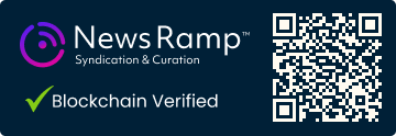 Blockchain Registration, Verification & Enhancement provided by NewsRamp™