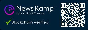 blockchain registration record for the source press release.