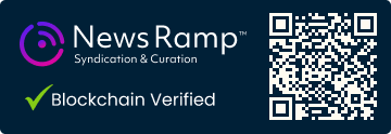 Blockchain Registration, Verification & Enhancement provided by NewsRamp™