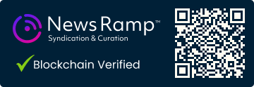 blockchain registration record for the source press release.
