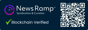 Blockchain Registration, Verification & Enhancement provided by NewsRamp™