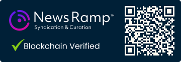 Blockchain Registration, Verification & Enhancement provided by NewsRamp™