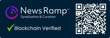 Blockchain Registration, Verification & Enhancement provided by NewsRamp™