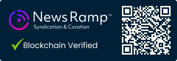 Blockchain Registration, Verification & Enhancement provided by NewsRamp™