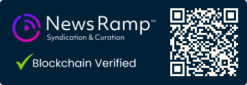 Blockchain Registration, Verification & Enhancement provided by NewsRamp™