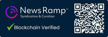 Blockchain Registration, Verification & Enhancement provided by NewsRamp™