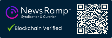 Blockchain Registration, Verification & Enhancement provided by NewsRamp™