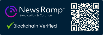 Blockchain Registration, Verification & Enhancement provided by NewsRamp™