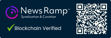 Blockchain Registration, Verification & Enhancement provided by NewsRamp™