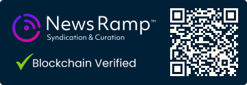 Blockchain Registration, Verification & Enhancement provided by NewsRamp™