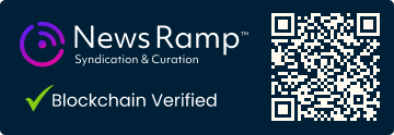 Blockchain Registration, Verification & Enhancement provided by NewsRamp™