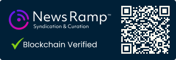 Blockchain Registration, Verification & Enhancement provided by NewsRamp™