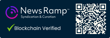 Blockchain Registration, Verification & Enhancement provided by NewsRamp™