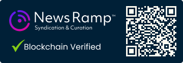 Blockchain Registration, Verification & Enhancement provided by NewsRamp™