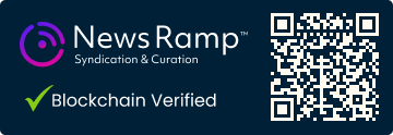 Blockchain Registration, Verification & Enhancement provided by NewsRamp™