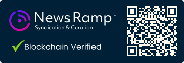 Blockchain Registration, Verification & Enhancement provided by NewsRamp™