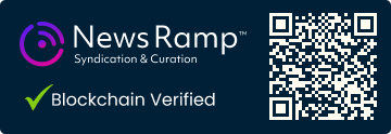 Blockchain Registration, Verification & Enhancement provided by NewsRamp™