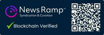 Blockchain Registration, Verification & Enhancement provided by NewsRamp™